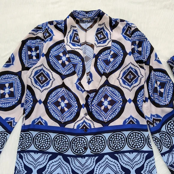 Alexis Robbie Romper In Santorini Print | Size M - Picture 15 of 16